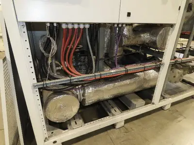 GWK Recirculating Water Cooled Chiller 40 Ton Cooling 25Hp 480V 2-Pump Unit