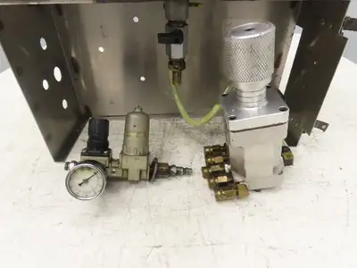 Jet Set Spray System Automatic Machine Lubricator Pump 5 Gal Stainless Tank