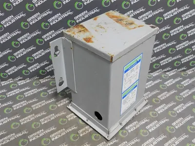 General Signal HZ12-1500 Hevi-Duty Transformer Pri 240/480 Sec 120 1.5 kVA Used