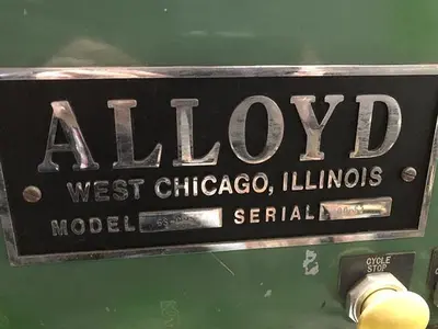 Alloyd 6S-CBE rotary blister packager