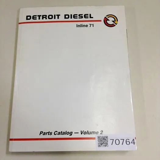 Used DETROIT DIESEL MANUAL764 Manuals Michigan US | Ideal Machinery #573133
