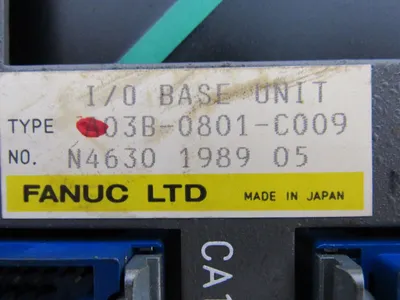 NEW FANUC A03B-0801-C009 I/O BASE UNIT A20B-1001-0030/01A A03B0801C009