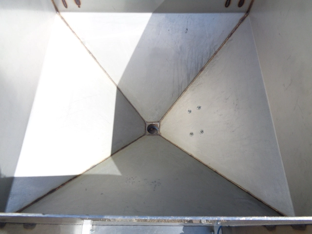 300L S/S open top powder hopper