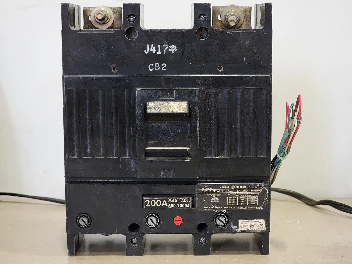 USED GENERAL ELECTRIC TJK626F000