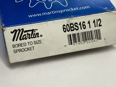 USED MARTIN SPROCKET 3/4" BORE 16 TEETH