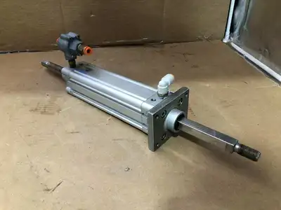 FESTO DNC-50-160-PPV-A-Q-S2 Double Ended Pneumatic Cylinder 145PSI 50mm X 160mm