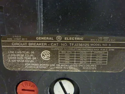 USED GENERAL ELECTRIC / GE TFJ236125