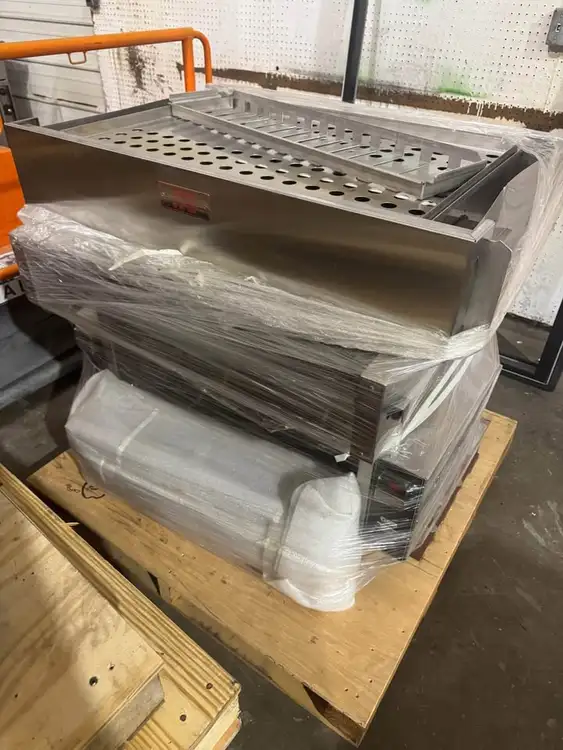 New | in-Stock Nieco New Nieco MPB84 Commercial Stainless Automatic Gas Conveyor Broiler Broilers Illinois US | Falcon Restaurant Supply #1375729