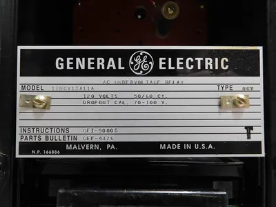 USED GENERAL ELECTRIC 12NGV13A11A