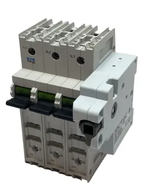 USED EATON BUSSMANN CUBEFUSE FUSIBLE DISCONNECT 100A 600V 3‑POLE