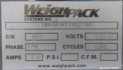 USED WEIGHPACK SYSTEMS PRIMO COMB
