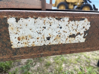 1981 City Equipment Trailer
