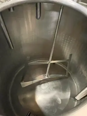 APV Crepaco Jacketed Tank with Pressure Vessel