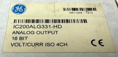 NEW GE FANUC IC200ALG331