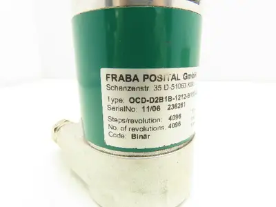 Fraba Posital OCD-D2B1B-1212-B150-0CC Rotary Encoder DeviceNet Class 2