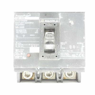 Square D Power Pack 3 Pole 225 Amp Breaker