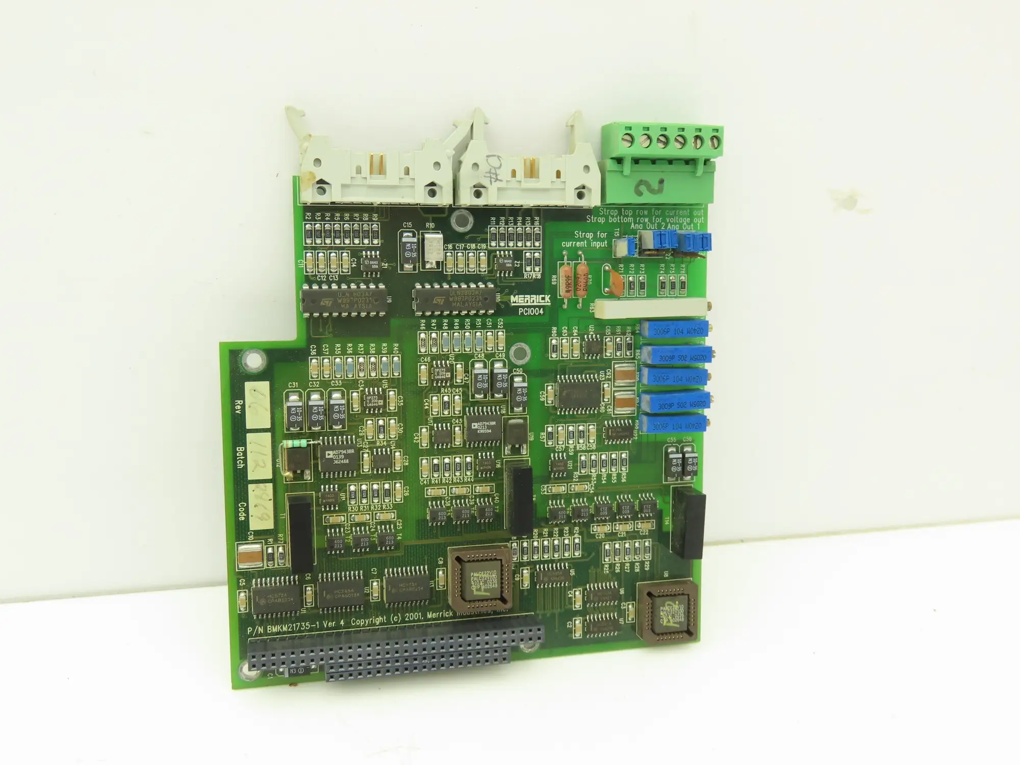 Merrick BMKM21735-1 PCB Control Printed Circuit Board Version 4
