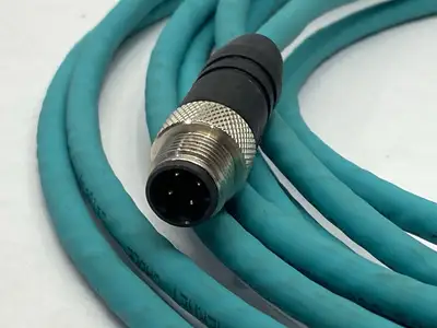 USED LUMBERG AUTOMATION ETHERMATE CAT5E CABLE 900001473