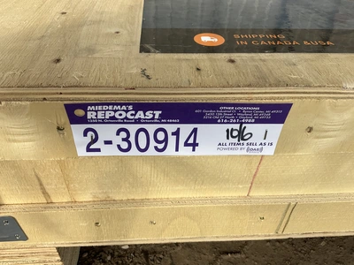 Used ATS POWER ATS-MS1010 GALVANIZED APEX ROOF METAL SHED Sheds Michigan US | Miedema Asset Management Group #1452110