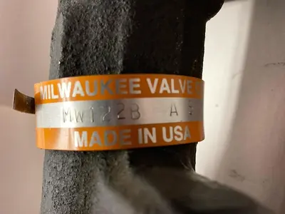 USED MILWAUKEE VALVE MW122B