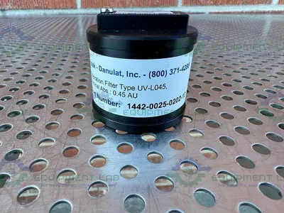 USED OPTEK / DANULAT 1442-0025-0202-13 CALIBRATION FILTER UV-L045, 0.45 AU
