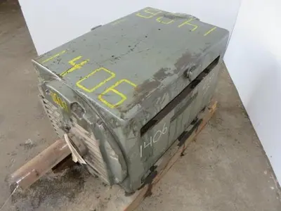 GE 200 HP AC Motor