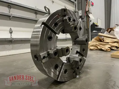 BTC 25" Four Jaw Manual Chuck, 12.5" Bore - NEW