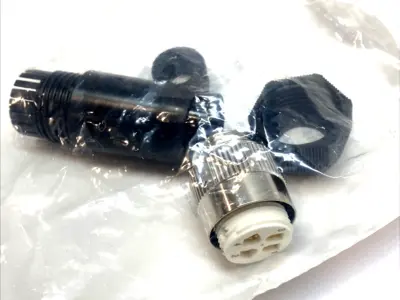 NEW AUTOMATIONDIRECT ZIPPORT 4-PIN MALE FIELD-WIREABLE CONNECTOR