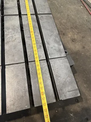 40" X 50" DEVLIEG AIR LIFT ROTARY TABLE. STOCK # 0221326
