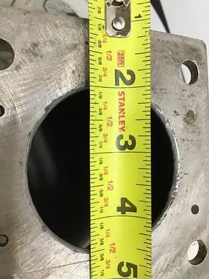 USED METAL FABRICATOR HOPPER