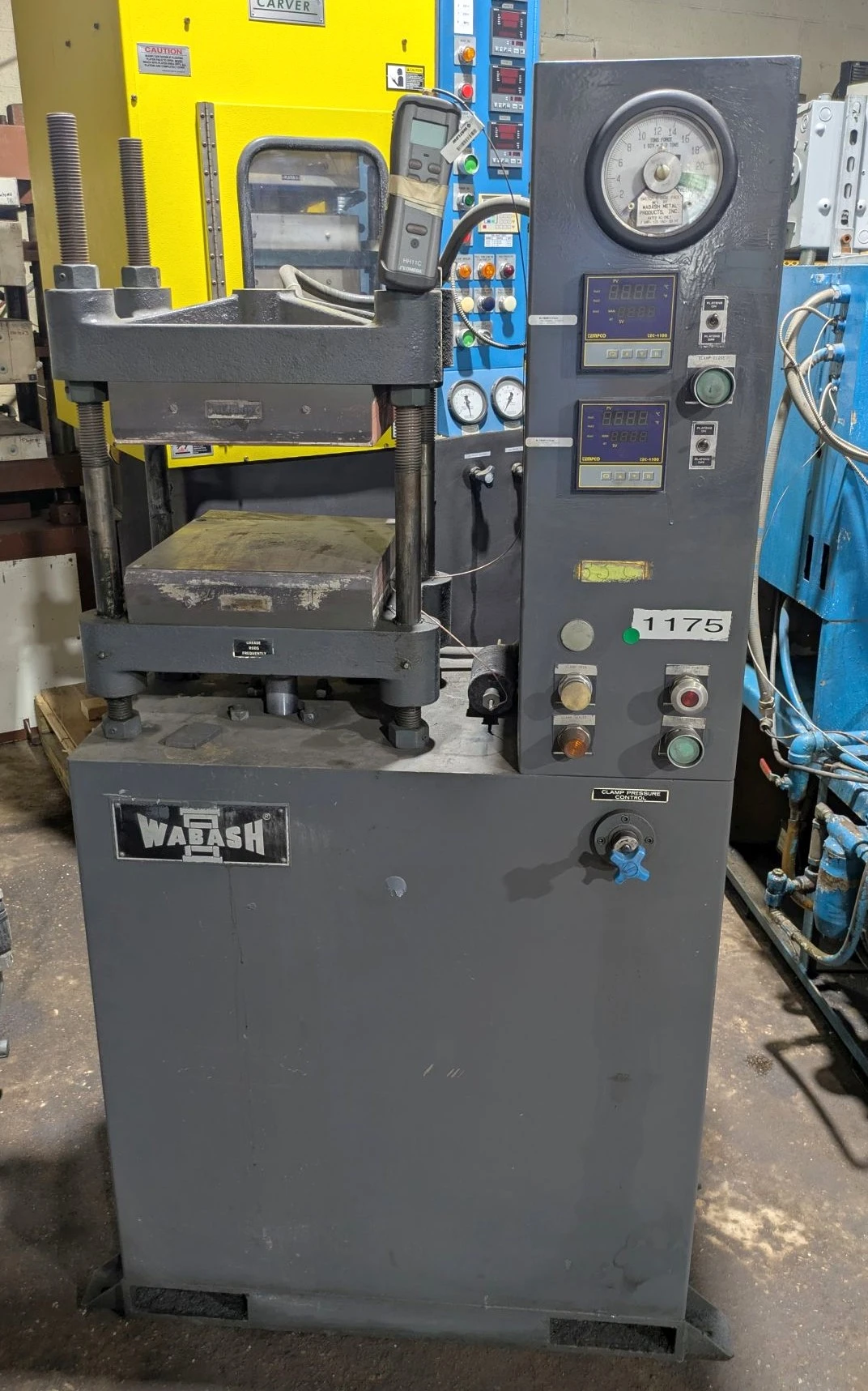 Used WABASH WABASH 20-1212-2TMB PRESS Hydraulic Presses Michigan US | Alma Machinery #1424480