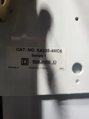 USED SQUARE D MODEL 6