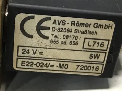 USED AVS-ROMER EGV-111-AHL-D20 BN