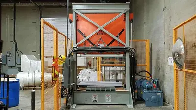 USED 2012 JAMES BRINKLEY ROLL SPLITTER