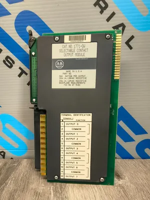 Allen-Bradley 1771-0W PLC Input & Output Modules | ESS Industrial Equipment Sales (4)