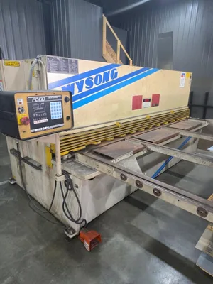 Used WYSONG H-2510 Power Squaring Shears (Inch) Georgia US | The Equipment Hub #1496686