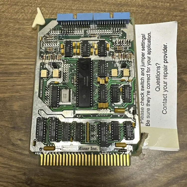Used MIZAR MDX-SIO-2 Circuit Boards | Surplus Asset Holdings #1227105