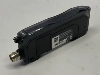FS-N12CP | Keyence  Fiber Optic Sensor Amplifier Expansion Unit M8 - Used