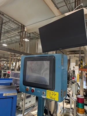 (2) Visual Inspection Tables W/ (1) Touchscreen Modules & (2) Acer Monitors