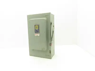 Square D HU461 30A 600V Disconnect Non-Fused