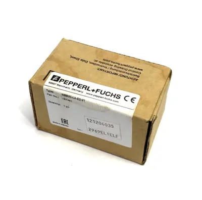 USED PEPPERL+FUCHS INDUCTIVE SENSOR, BIDIRECTIONAL 20MM FLUSH, 187481