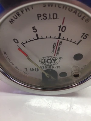 Used MURPHY 526189-13 Parts (Hydraulics and Pneumatics) Indiana US | J&J Industrial Supply #513648