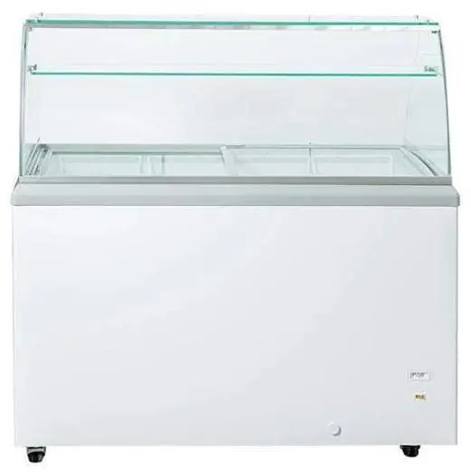 41" ice cream dipping cabinet - 6 tubs