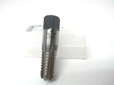 NEW CLEVELAND 966 3/8-18 NPTF 5 FLUTE SEMI-INT PIPE MH PIPE TAP