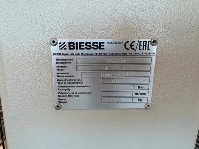 Used 2019 BIESSE "LIFTER L1" Stackers Florida US | MachineryMax #1462212