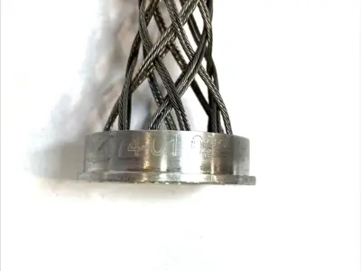 USED KELLEMS DELUXE CORD GRIP 1" NPT ALUMINUM LOT OF 2