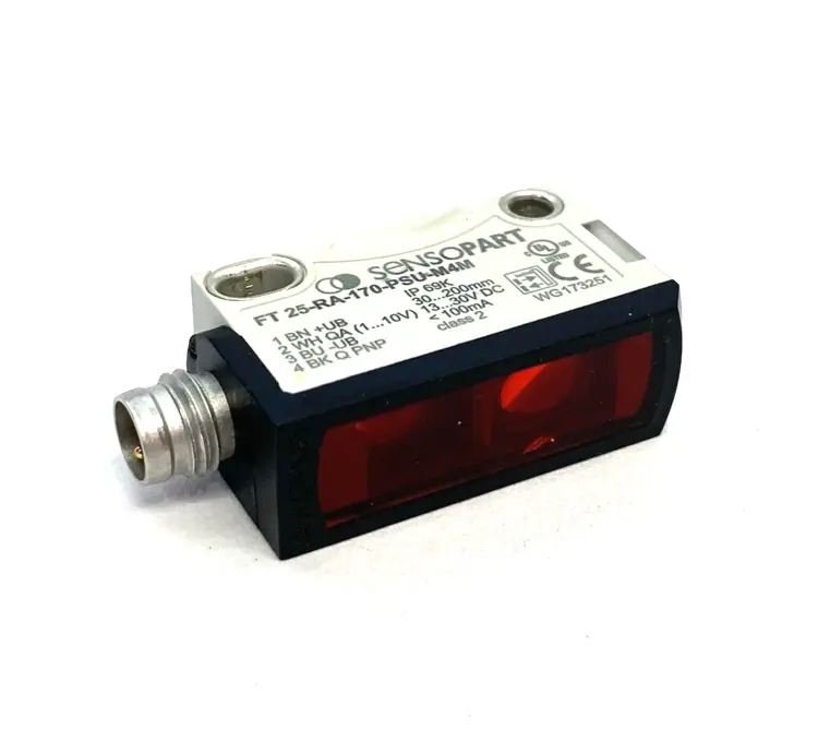 Used SENSOPART OPTICAL DISTANCE SENSOR 30-200MM RANGE 604-41002 Proximity Sensors Michigan US | Maverick Industrial Sales #1092761