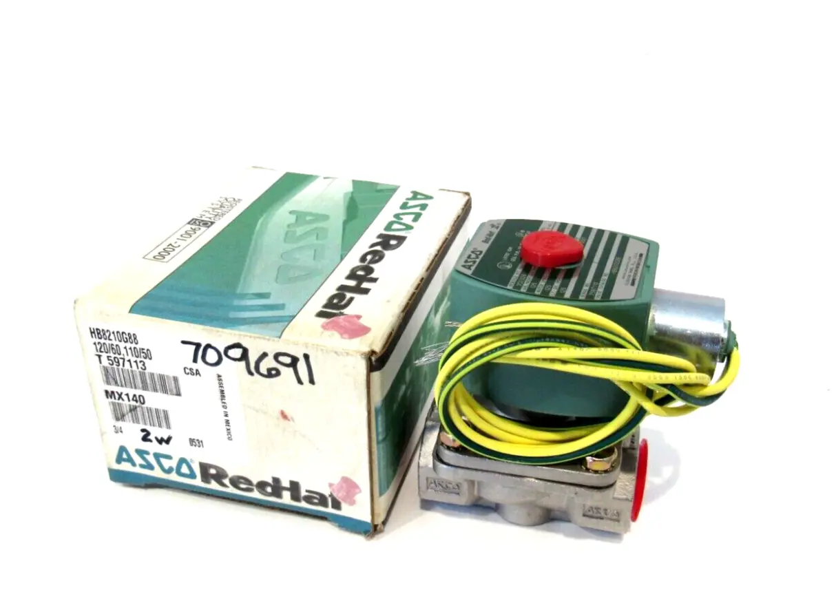 NEW ASCO HB8210G88 SOLENOID VALVE