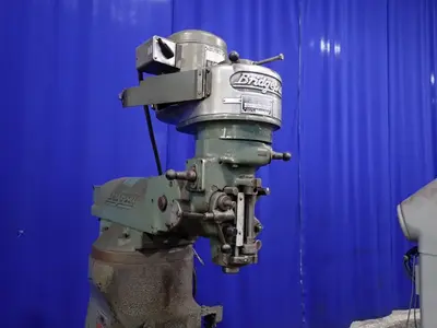Bridgeport 9" X 42" Vertical Mill