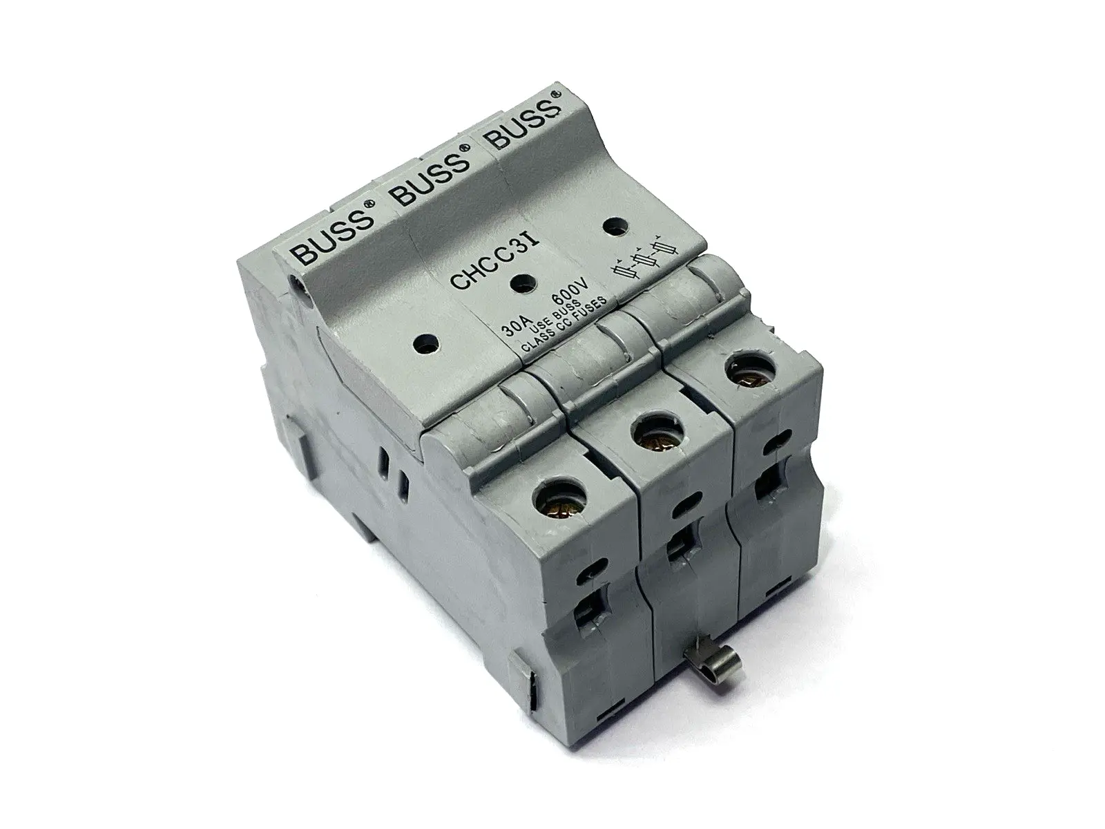 Used Bussmann Fuseholder 3-Pole 600V 30A Fuse Accessories Michigan US | Maverick Industrial Sales #1400856